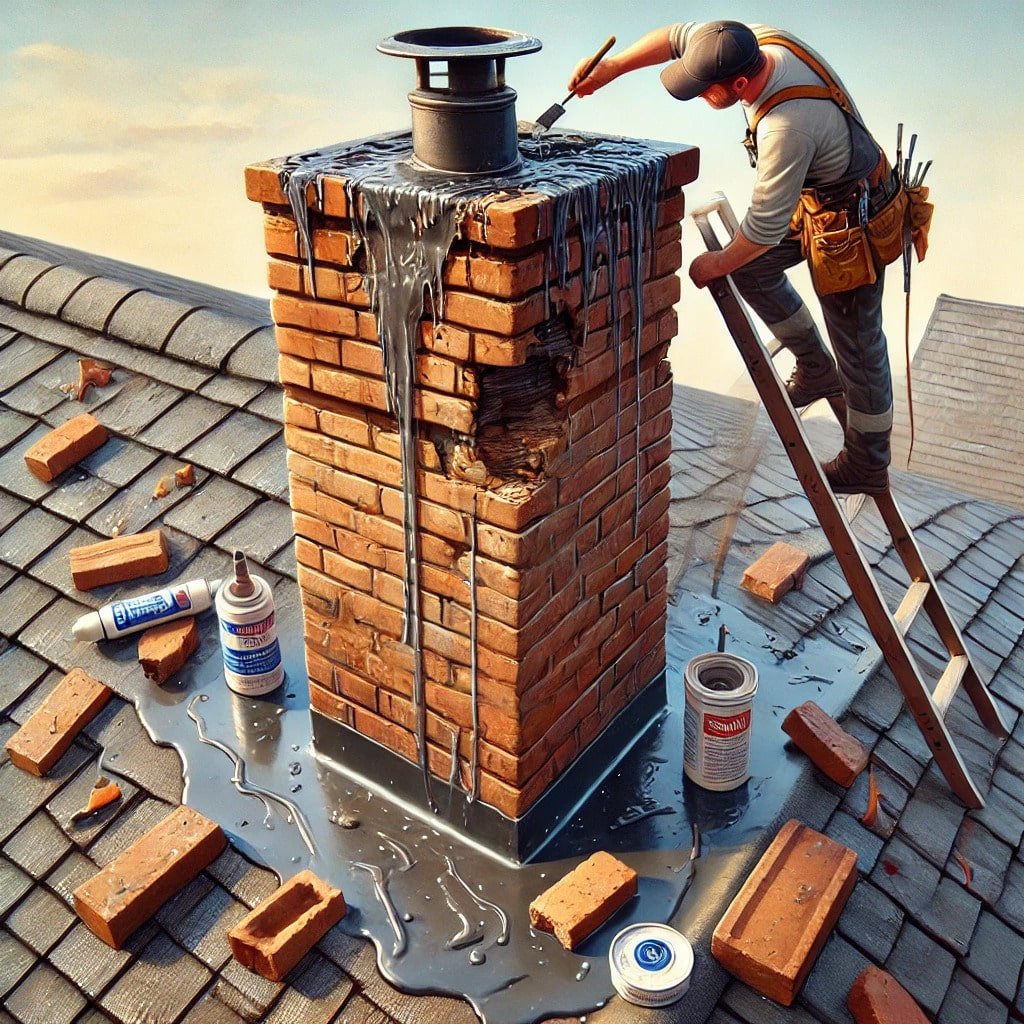 Professional Chimney Leak Repair Glencoe IL - Expert Water Damage Prevention by Chimney Sweep Glencoe Illinois
